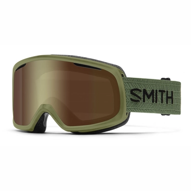Skibril Smith Riot Olive Frame Gold Sol-X Mirror
