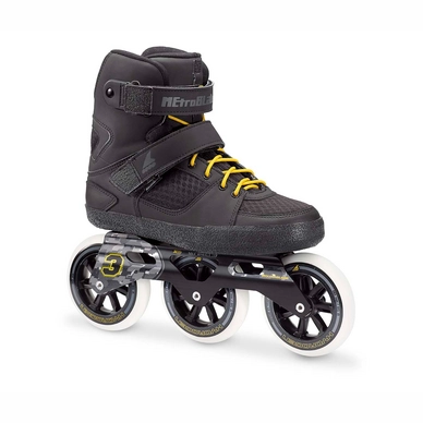 Inline-Skates Rollerblade Metroblade 110 3WD Black Yellow Unisex