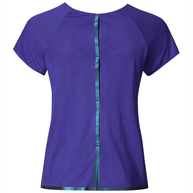 T-shirt Odlo Womens S/S Yotta Spectrum Blue Pattern