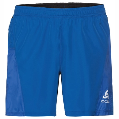 Sportbroek Odlo Men Shorts With Inner Brief Omnius Energy Blue Black