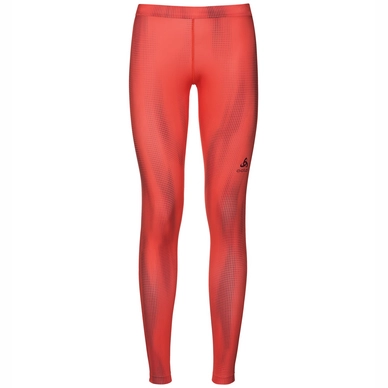 Legging Odlo Ebe Women Hot Coral Aop