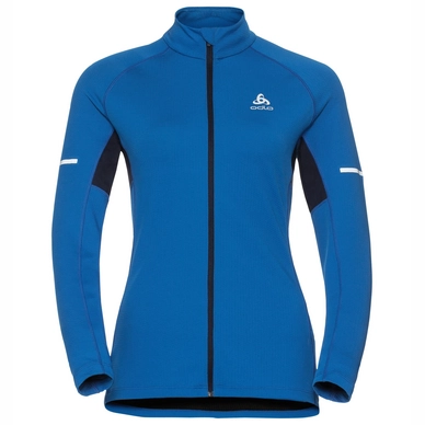 Vest Odlo Midlayer Full Zip Zeroweight Women Lapis Blue Peacoat