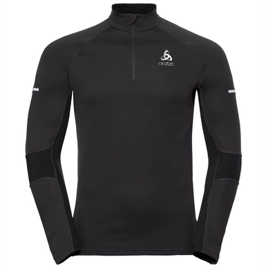 Trui Odlo Men Midlayer 1/2 Zip Omnius Warm Black