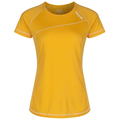 T-Shirt Regatta Womens Volito T-Shirts Gold Heat Damen