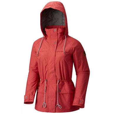 Regenjas Columbia Women Remoteness Sunset Red