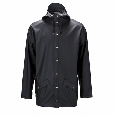 Raincoat RAINS Glossy Jacket Black