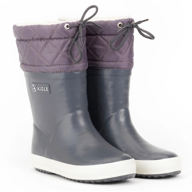 Regenlaars Aigle Kids Giboulee Charcoal Gris