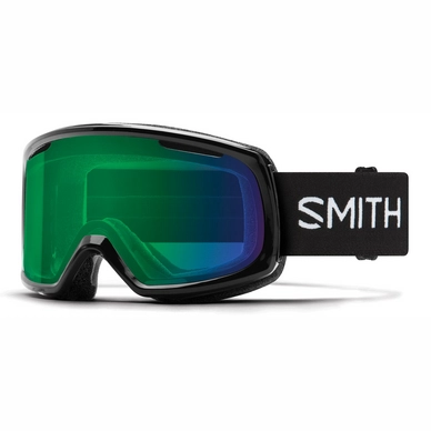 Masque de Ski Smith Riot Black / ChromaPop Everyday Green Mirror