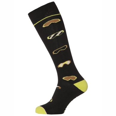 Chaussettes de Ski Protest Men Ruddyby Active Snow Socks True Black