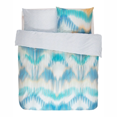 Taies d'oreiller Essenza Rye Blue Satin de Coton (50 x 75 cm)