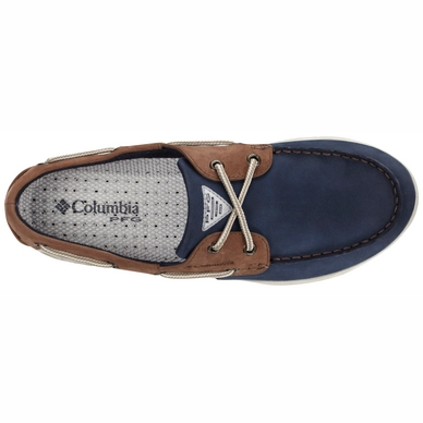 Wandelschoen Columbia Men Bonehead Vent Leather PFG Collegiate Navy Stone