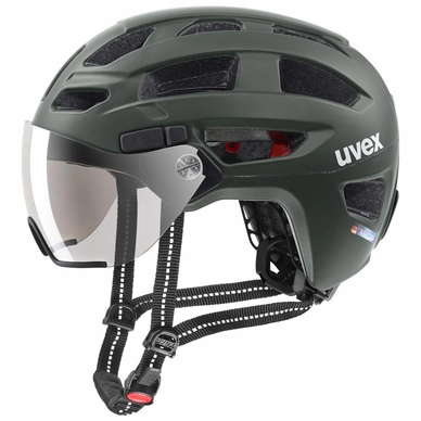Fietshelm Uvex Finale Visor Forest Mat