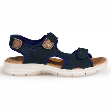 Sandale Panama Jack Salton Navy C2 Nubuck Marino Navy Herren