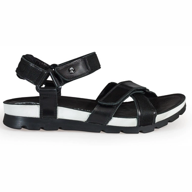 Sandales Panama Jack Sambo B&W C1 Pull-Up Negro Black