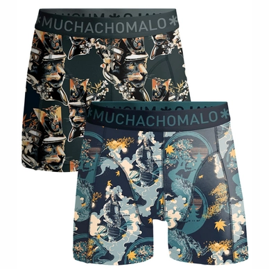 Boxershort Muchachomalo Men Shorts Samurai (2-Pack)