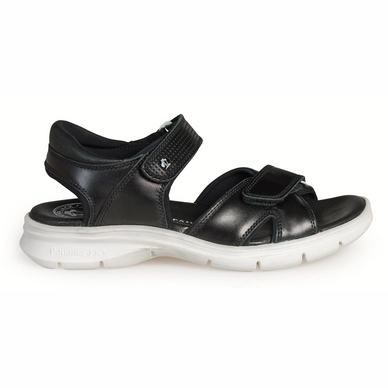 Sandale Panama Jack Sanders B&W C1 Pull-Up Negro Black