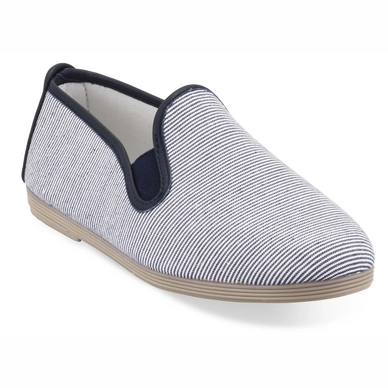Slipper Flossy San Javier Marine Streifen