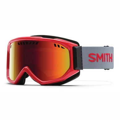 Masque de Ski Smith Scope Pro Fire / Red Sol-X Mirror