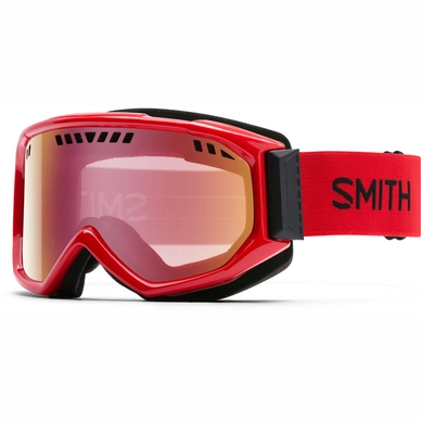 Skibril Smith Scope Fire Frame/Red Sensor Mirror Lens