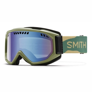 Masque de Ski Smith Scope Pro Camo / Blue Sensor Mirror