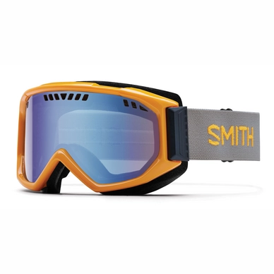Ski Goggles Smith Scope Solar Frame Blue Sensor Mirror