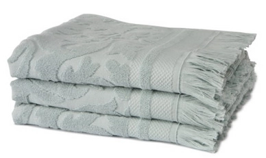Badlaken Seahorse Grace Mist (set van 3)