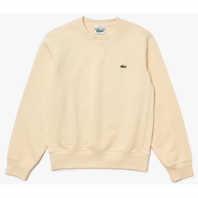 Trui Lacoste Unisex SH1702 Bio Fleece Naturel Clair