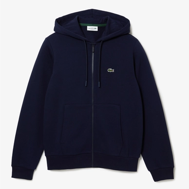 Zipped Jumper Lacoste Men SH9626 Navy | Tennisplanet.co.uk