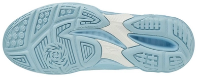 Badmintonschoen Mizuno Women Wave Lightning Z5 Cool Blue White
