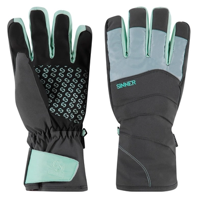 Gloves Sinner Women Tremblant Dark Grey