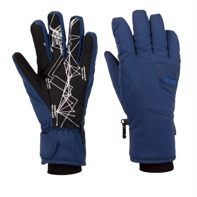 Gloves Sinner Skihill Men Dark Blue