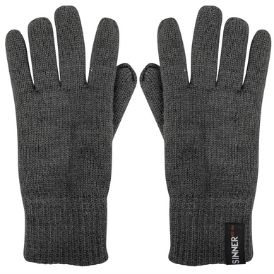 Handschoen Sinner Men Wilderness Knitted Glove Grijs