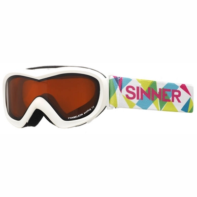 Sinner Chameleon Mat White Orange Skibril