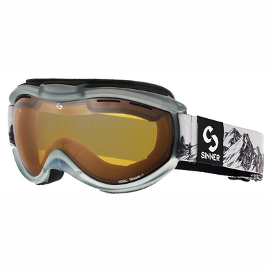 Skibril Sinner Toxic Grey Transparent Trans+