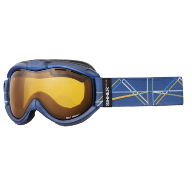 Skibril Sinner Toxic Clear Matte Blue Trans+