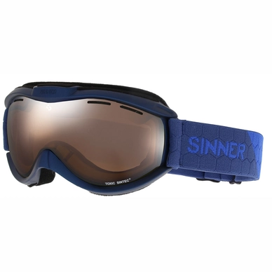 Skibril Sinner Toxic Matellic Dark Blue Double Orange Sintec