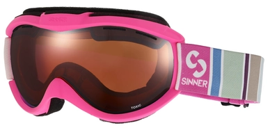 Skibril Sinner Toxic Matte Knockout Pink Double Orange
