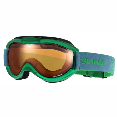 Skibril Sinner Toxic Green Transparent Trans+