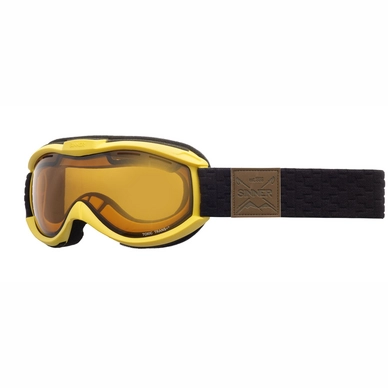 Ski Goggles Toxic Matte Yellow Double Orange Vent