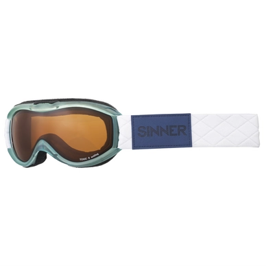Skibrille Sinner Toxic S Clear Matte Aquarelle Double Orange
