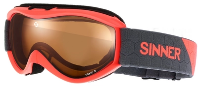 Skibril Sinner Toxic S Matte Neon Double Orange