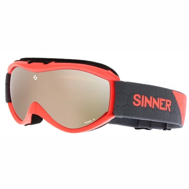 Skibril Sinner Toxic S Matte Neon Double Orange Mirror
