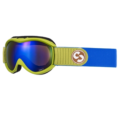 Skibril Sinner Toxic S Matte Dark Citron Double Blue