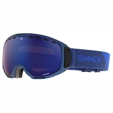 Skibrille Sinner Mohawk Matte Blue Mirror Vent + Orange Vent