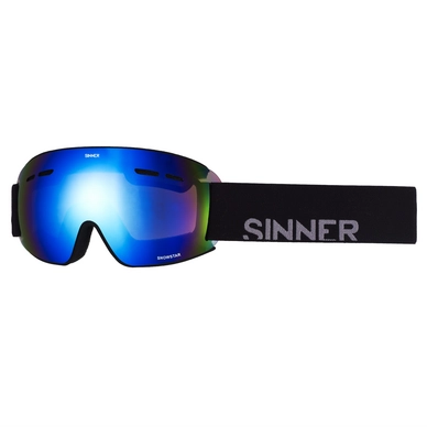 Masque de Ski Sinner Snowstar Black Double Blue  Vent