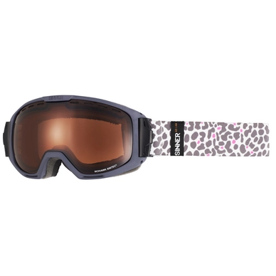 Skibrille Sinner Mohawk Sintec Matte Dark Grey Double Orange Sintec +Vent
