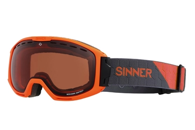 Ski Goggles Sinner Mohawk Matte Orange Orange Sintec Vent
