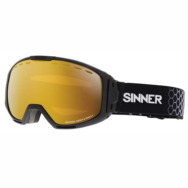 Ski Goggles Sinner Mohawk Matte Black Sintec Trans+