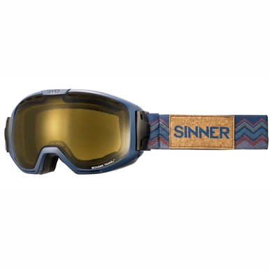 Skibril Sinner Mohawk Matte Blue Sintec Trans+