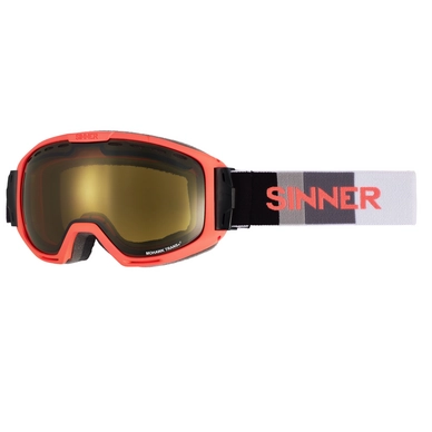 Masque de ski Sinner Mohawk Matte Neon Orange Double Orange Sintec Trans+ Vent